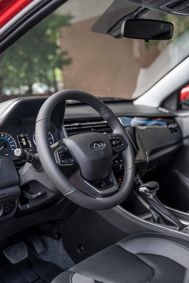 Многофункциональное рулевое колесо с подогревом руля